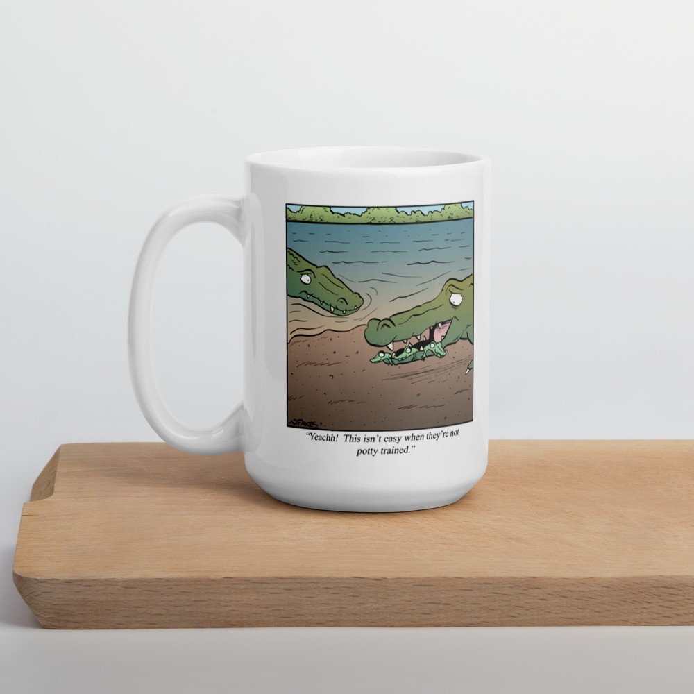 White Glossy Mug