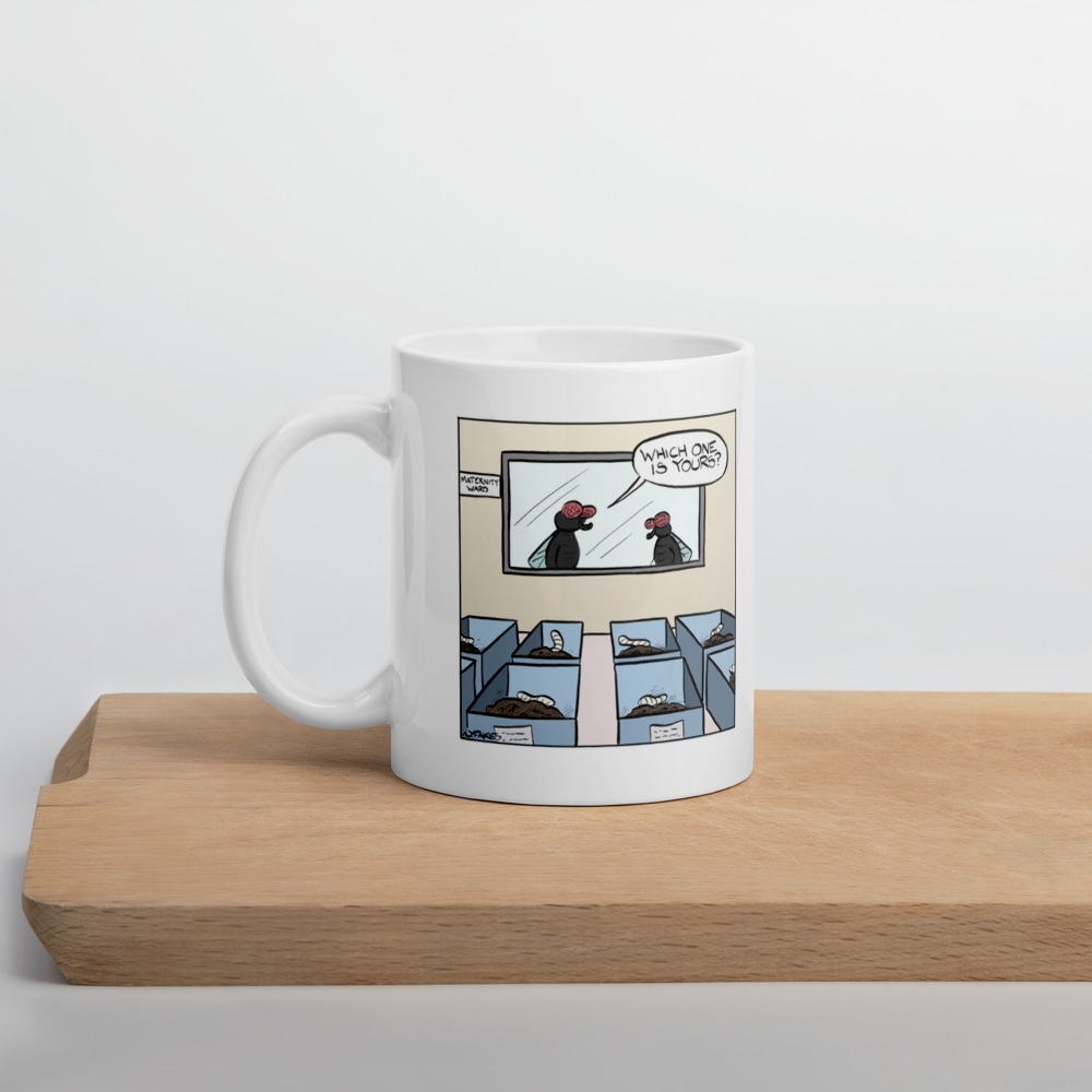 White Glossy Mug
