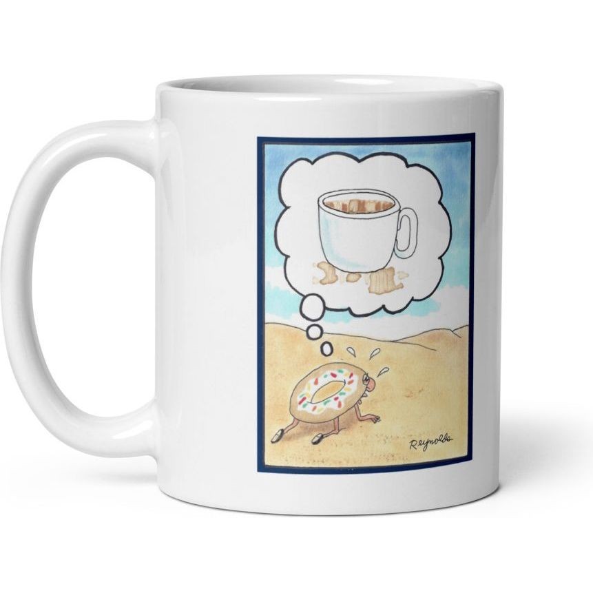 White Glossy Mug