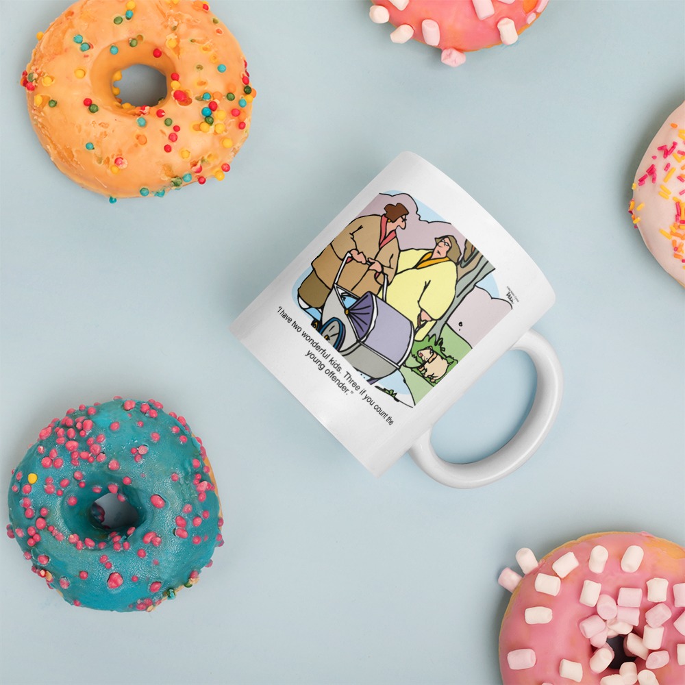 White Glossy Mug