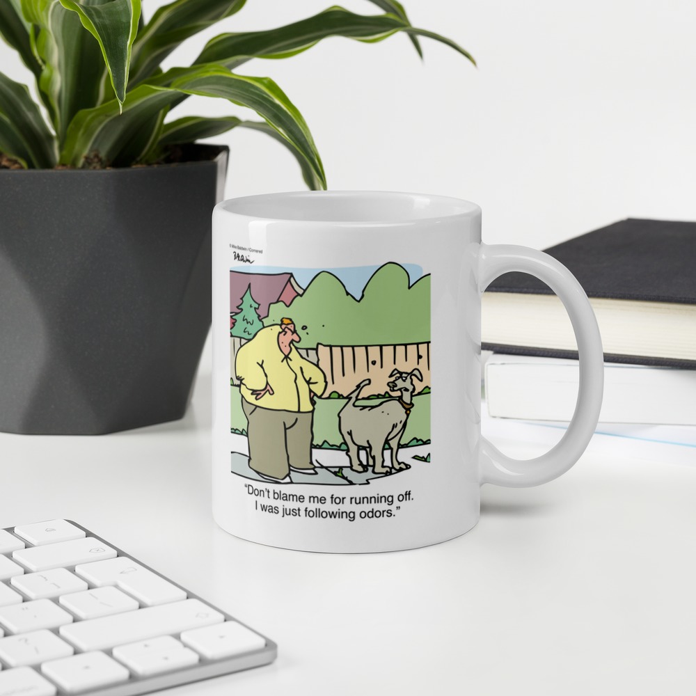 White Glossy Mug