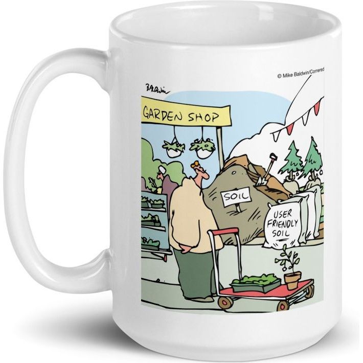 White Glossy Mug