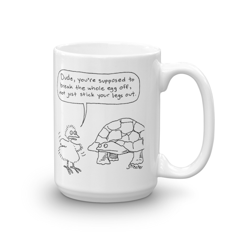 White Glossy Mug