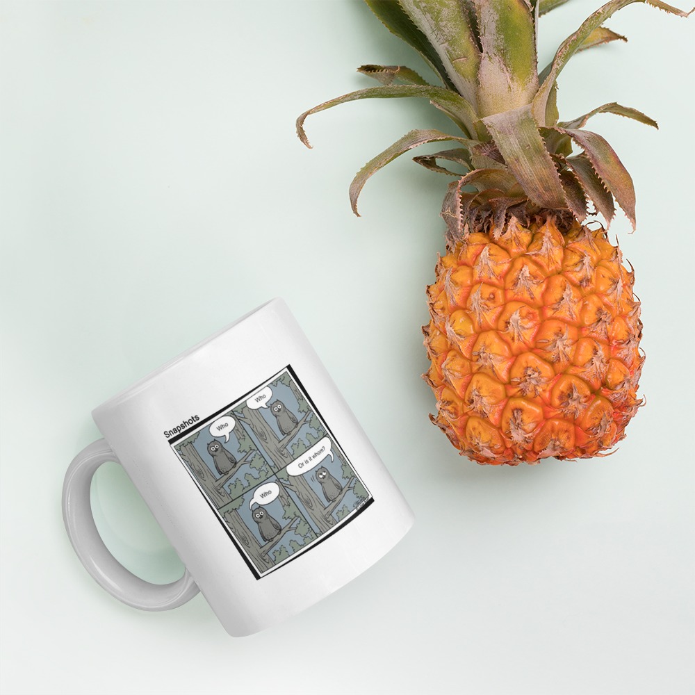 White Glossy Mug