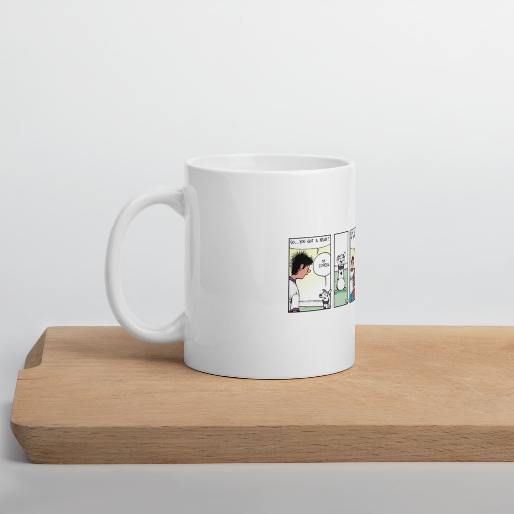 White Glossy Mug