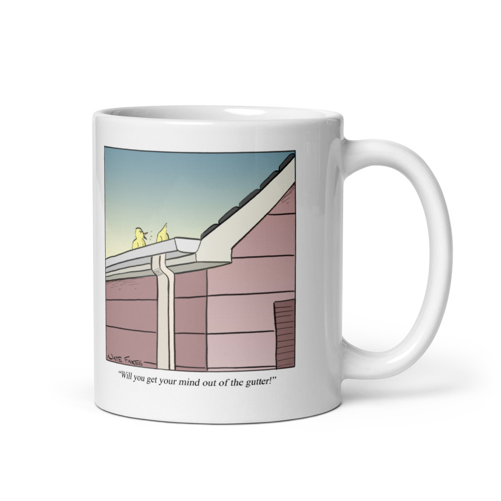 White Glossy Mug