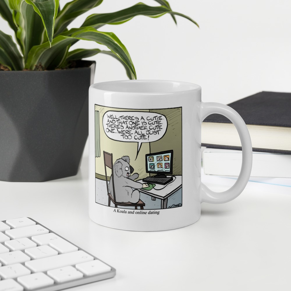 White Glossy Mug