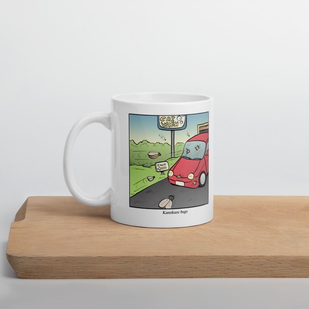 White Glossy Mug