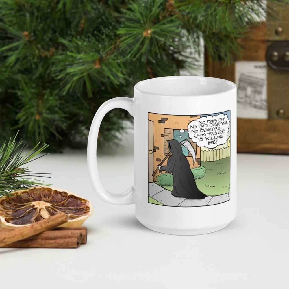 White Glossy Mug