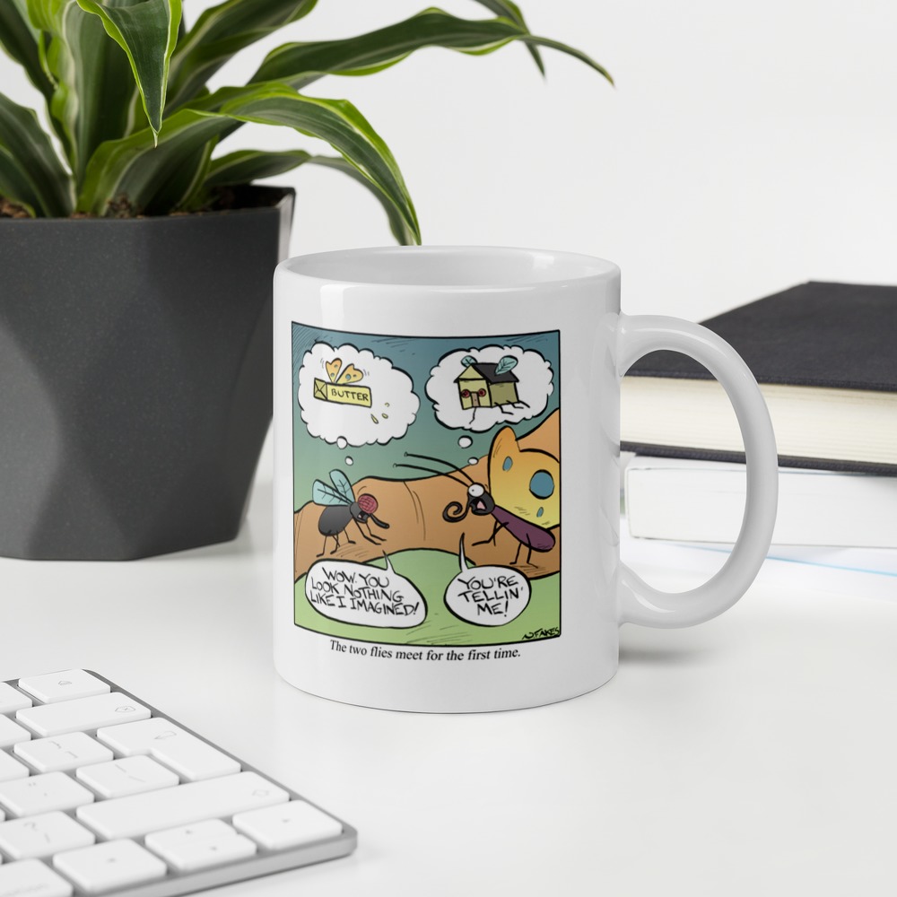 White Glossy Mug