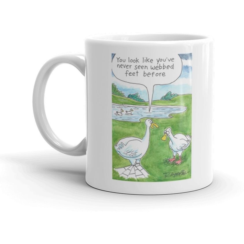 White Glossy Mug