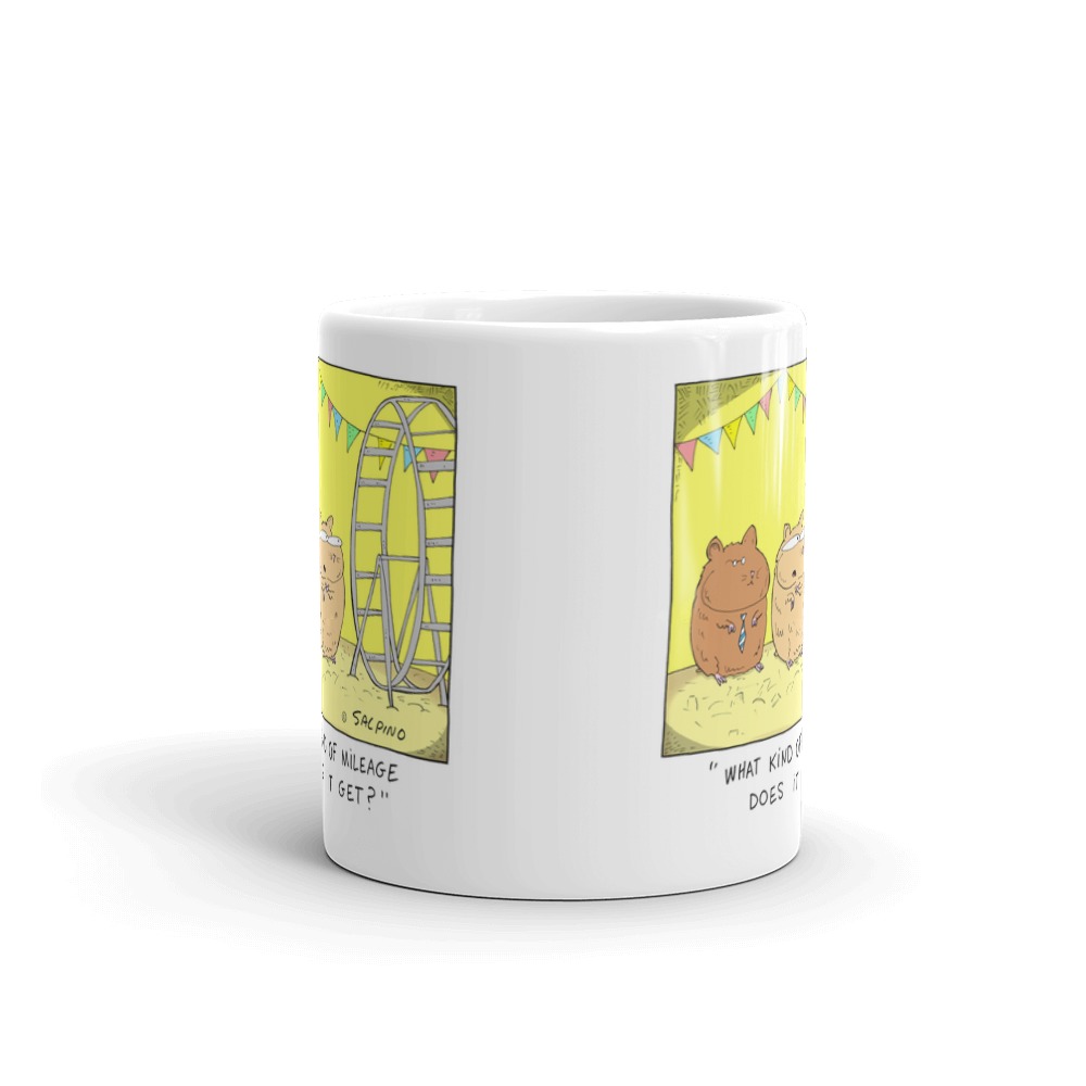 White Glossy Mug