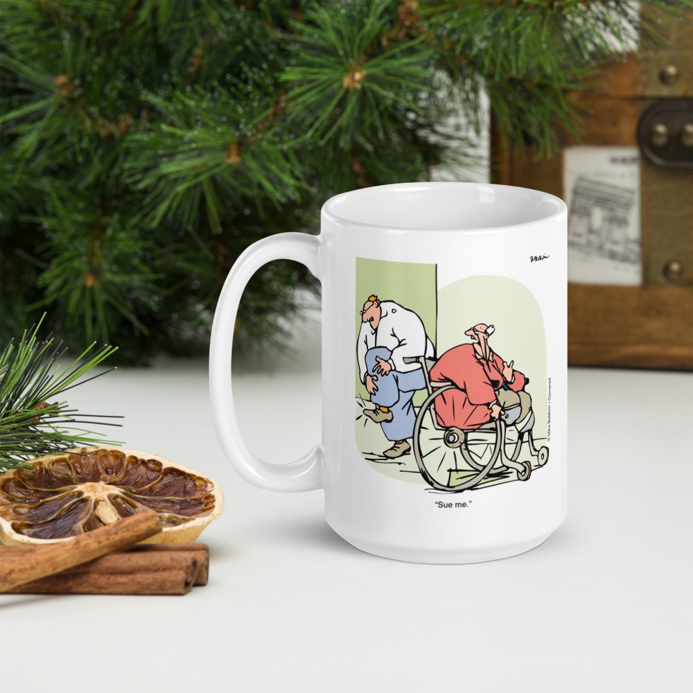 White Glossy Mug