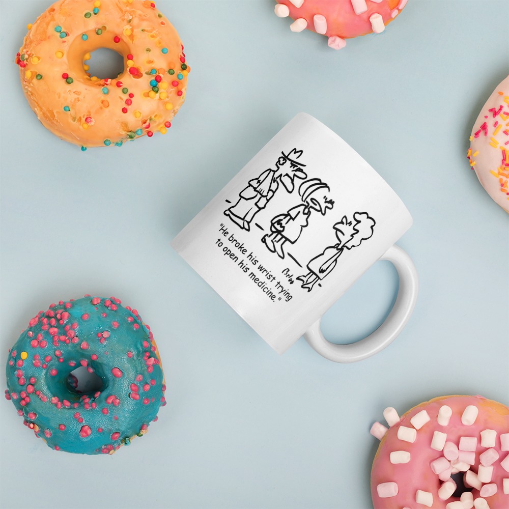 White Glossy Mug