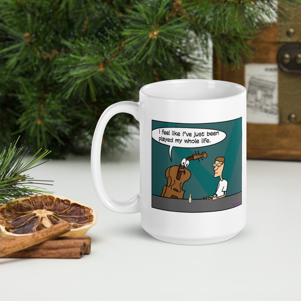 White Glossy Mug