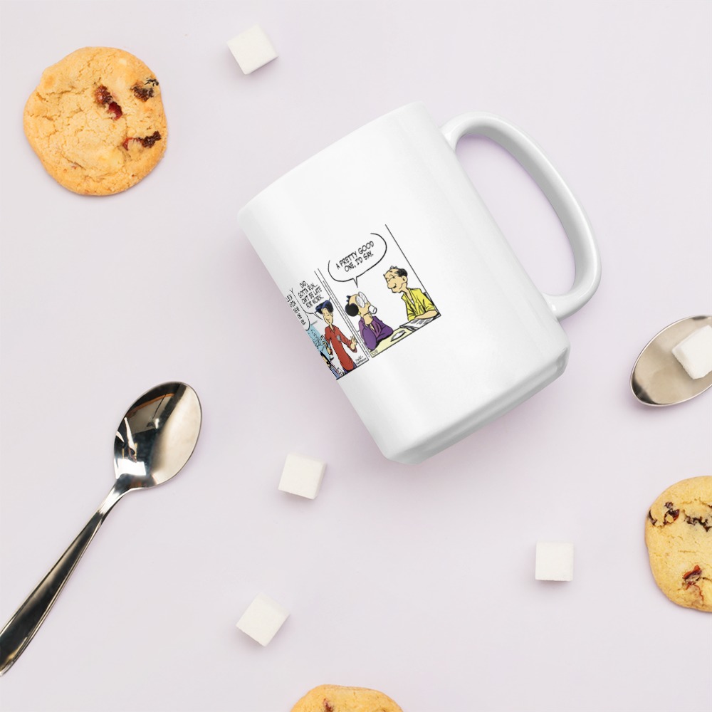 White Glossy Mug
