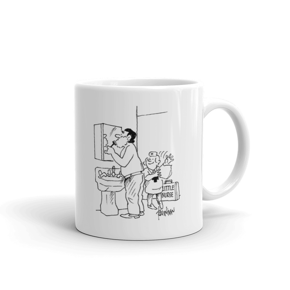 White Glossy Mug