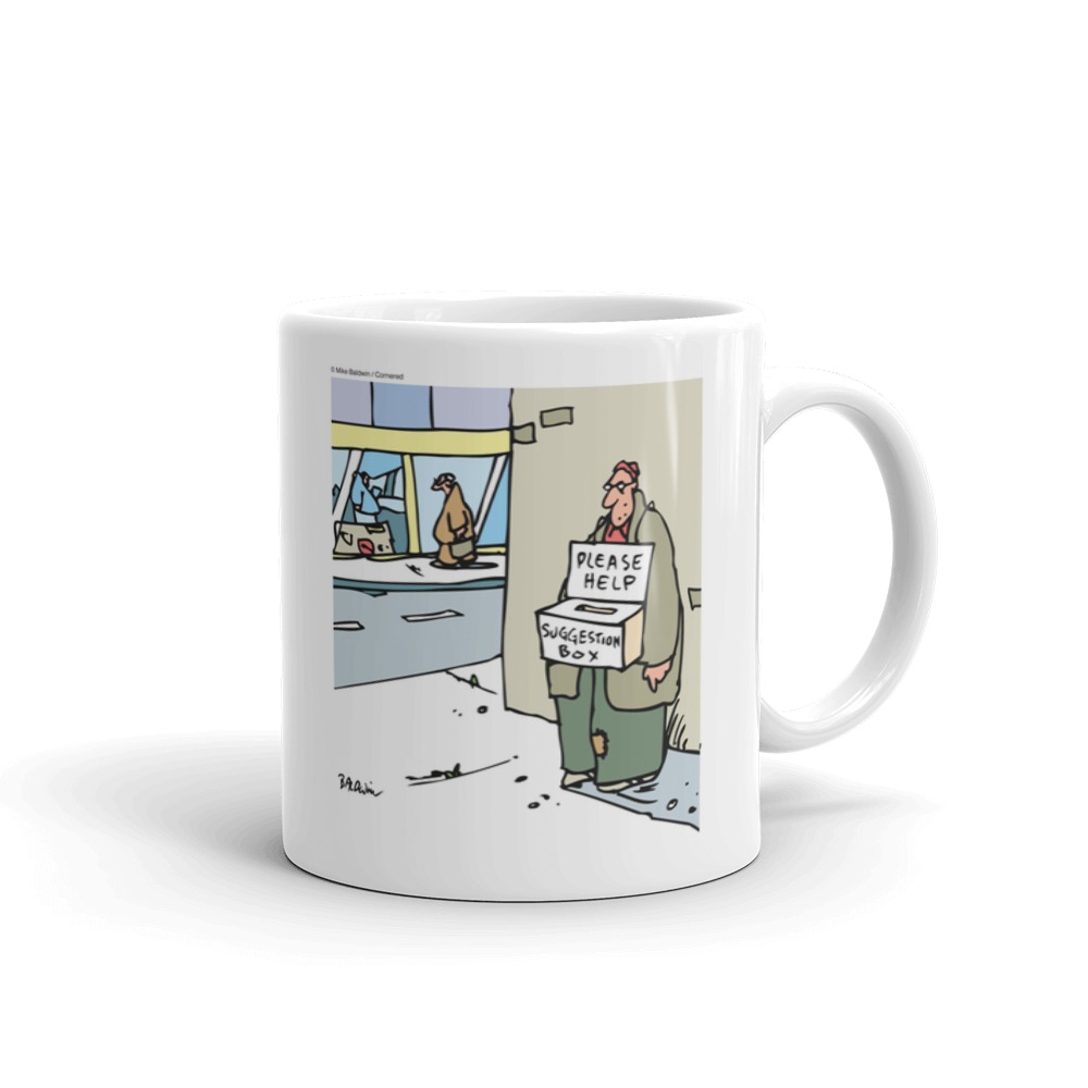 White Glossy Mug