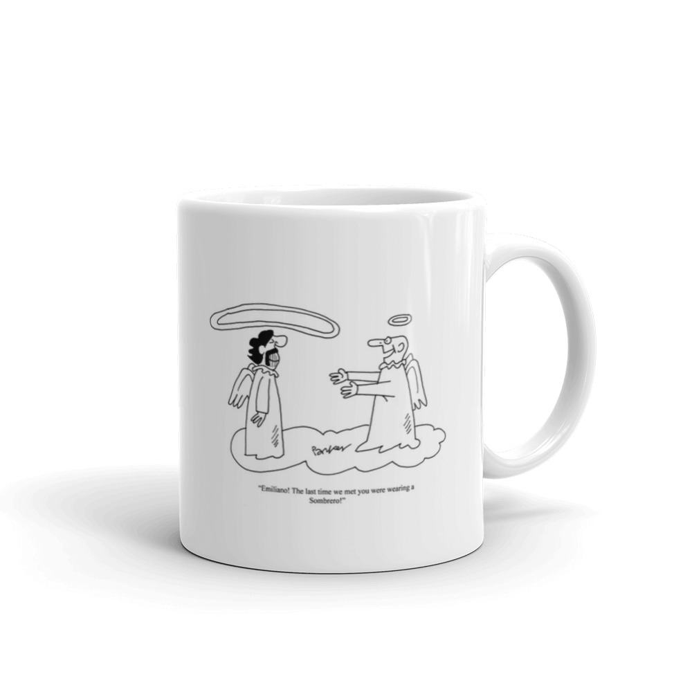 White Glossy Mug