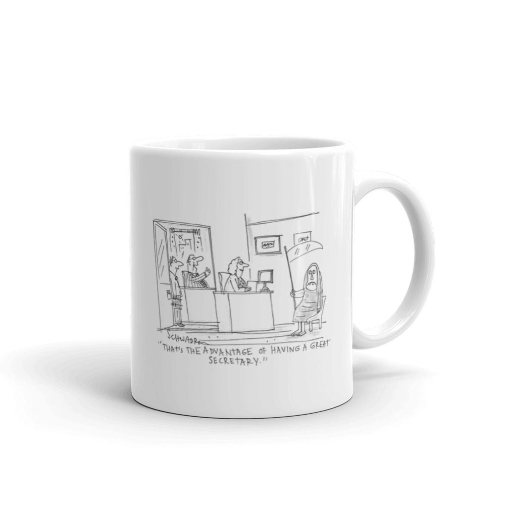 White Glossy Mug