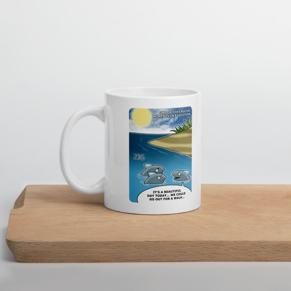 White Glossy Mug