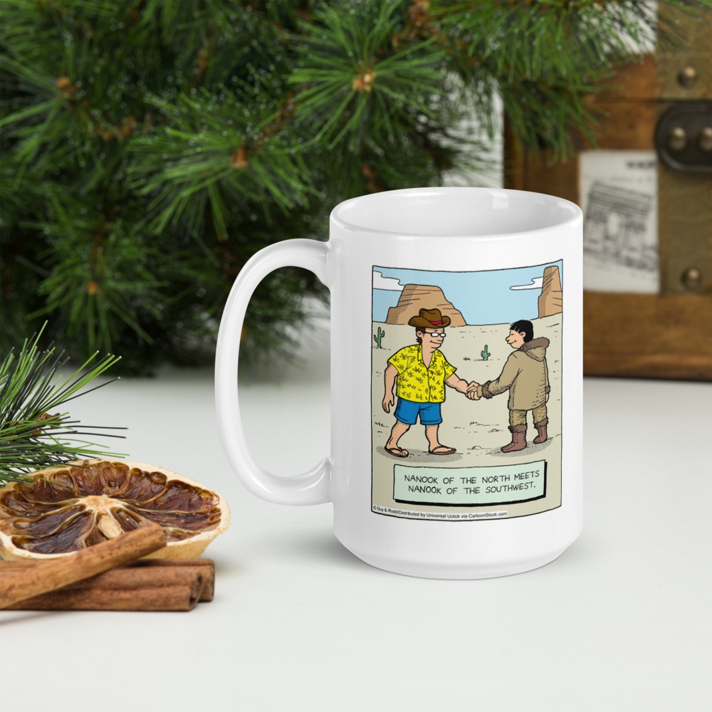 White Glossy Mug