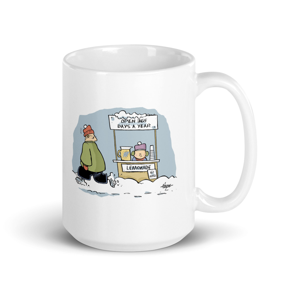 White Glossy Mug