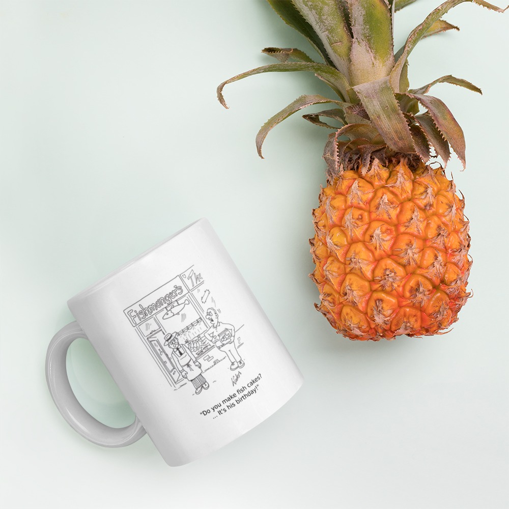 White Glossy Mug