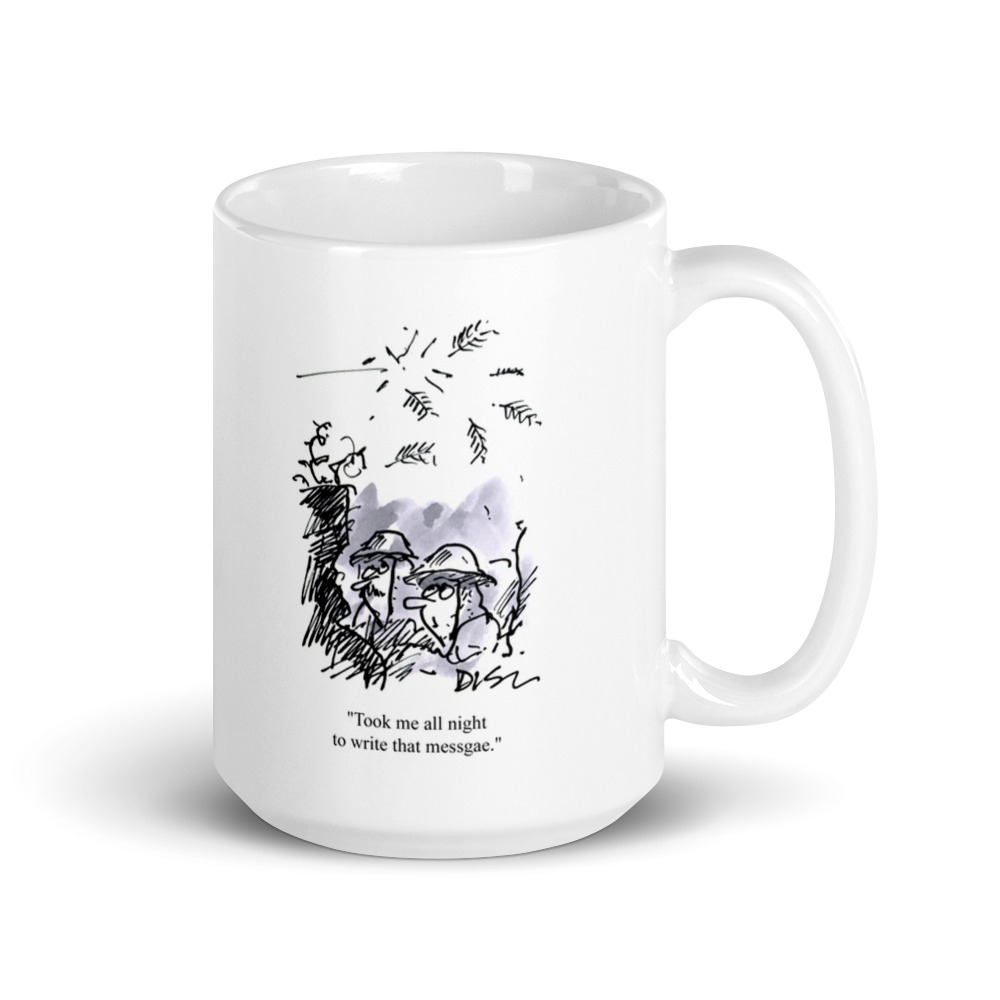 White Glossy Mug
