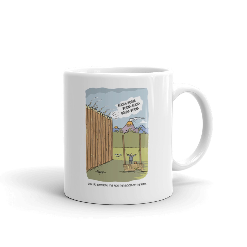 White Glossy Mug