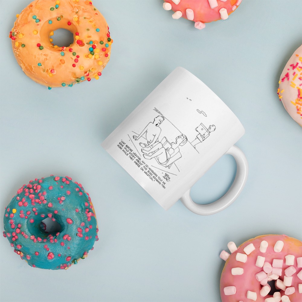 White Glossy Mug
