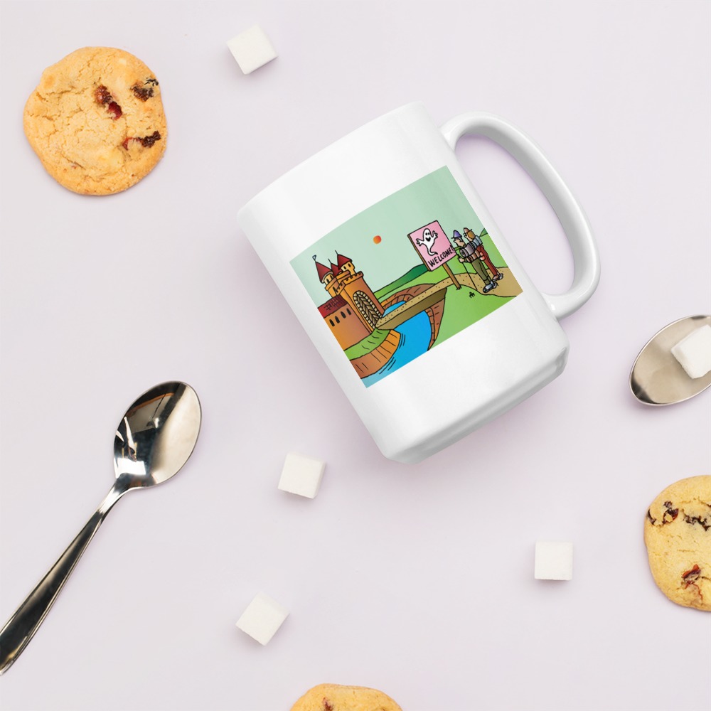 White Glossy Mug