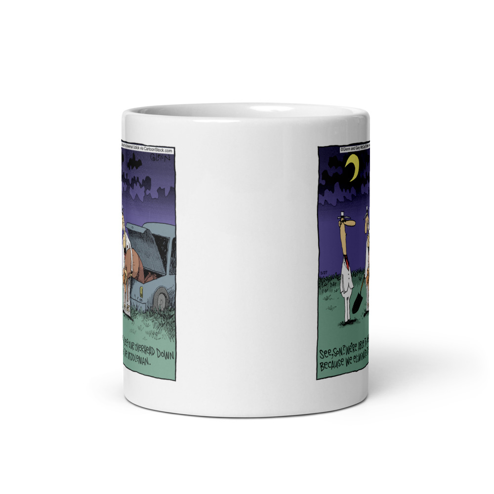 White Glossy Mug