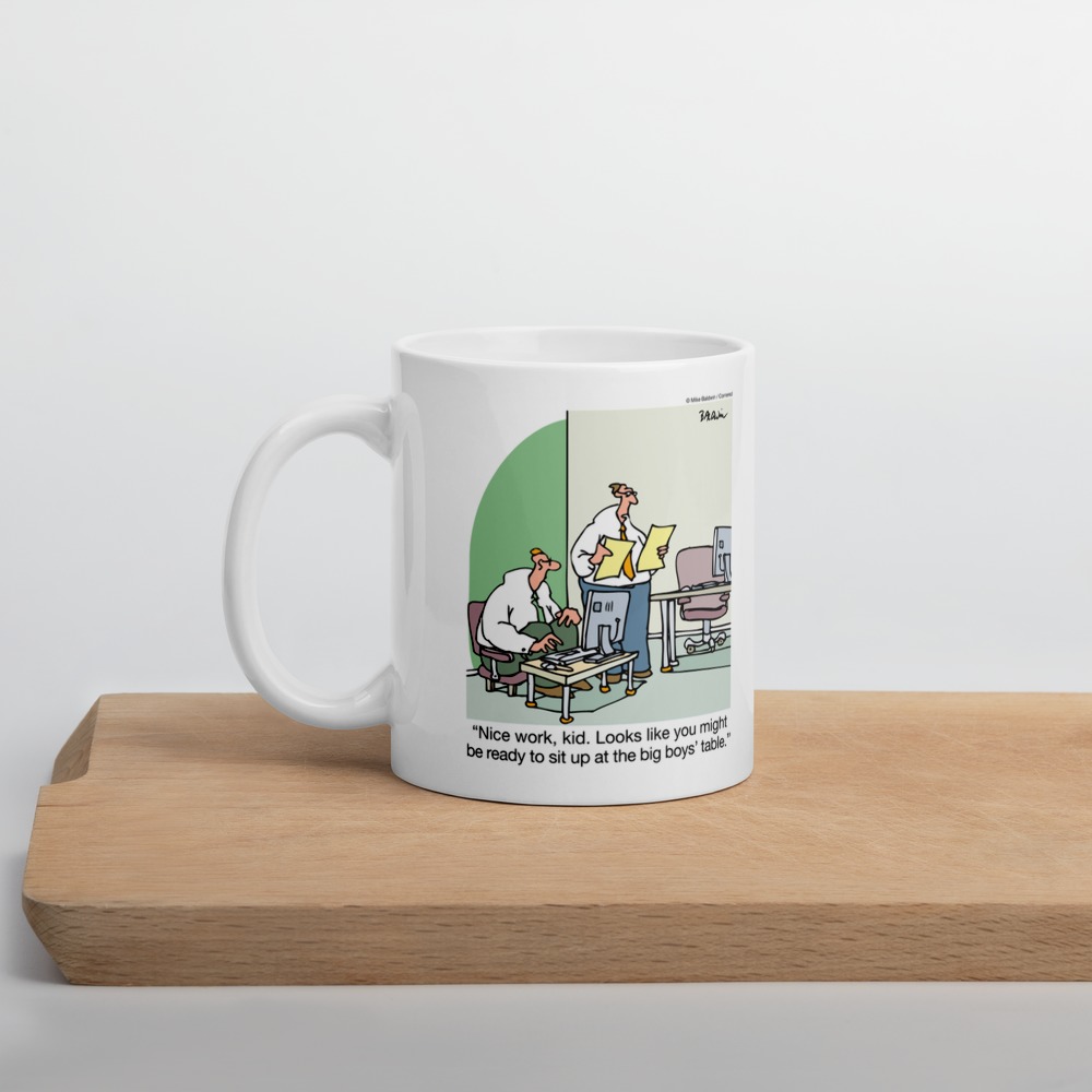 White Glossy Mug