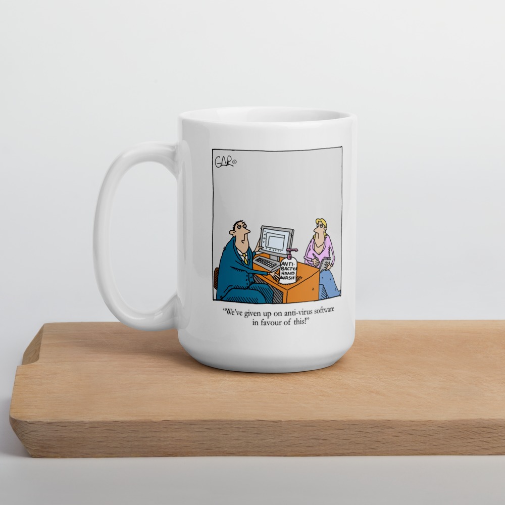 White Glossy Mug
