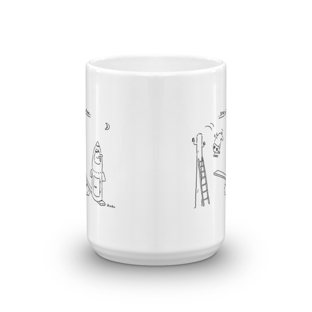 White Glossy Mug