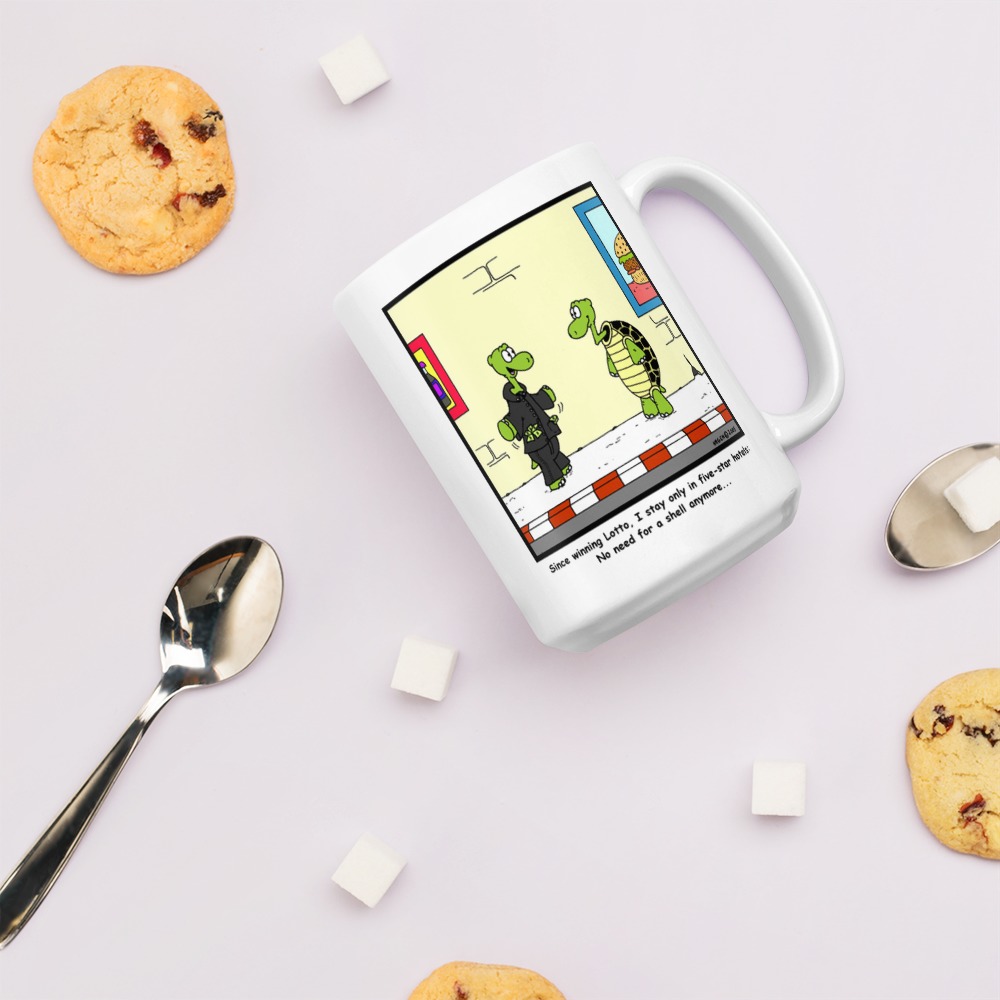 White Glossy Mug