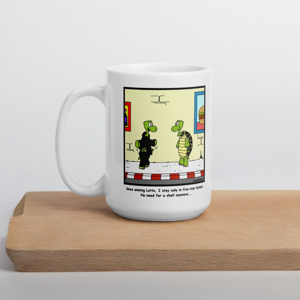 White Glossy Mug