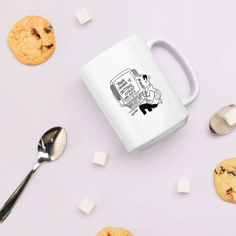 White Glossy Mug