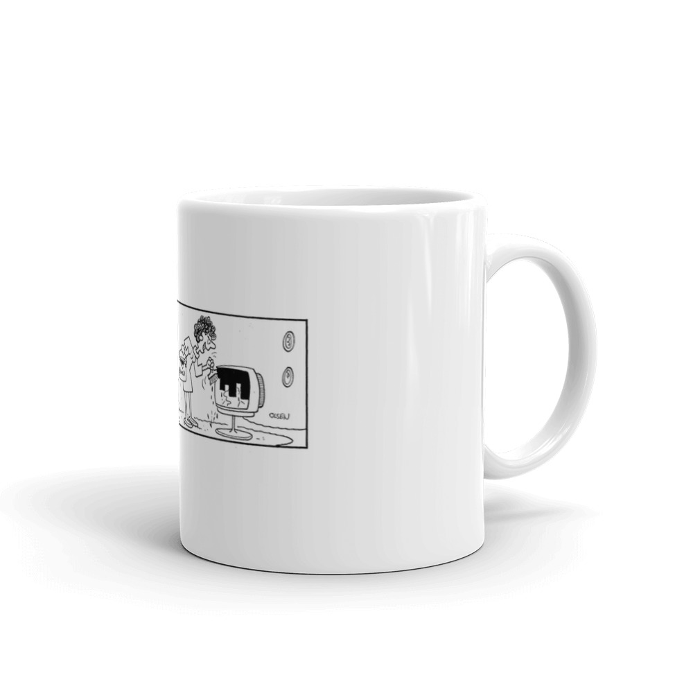 White Glossy Mug