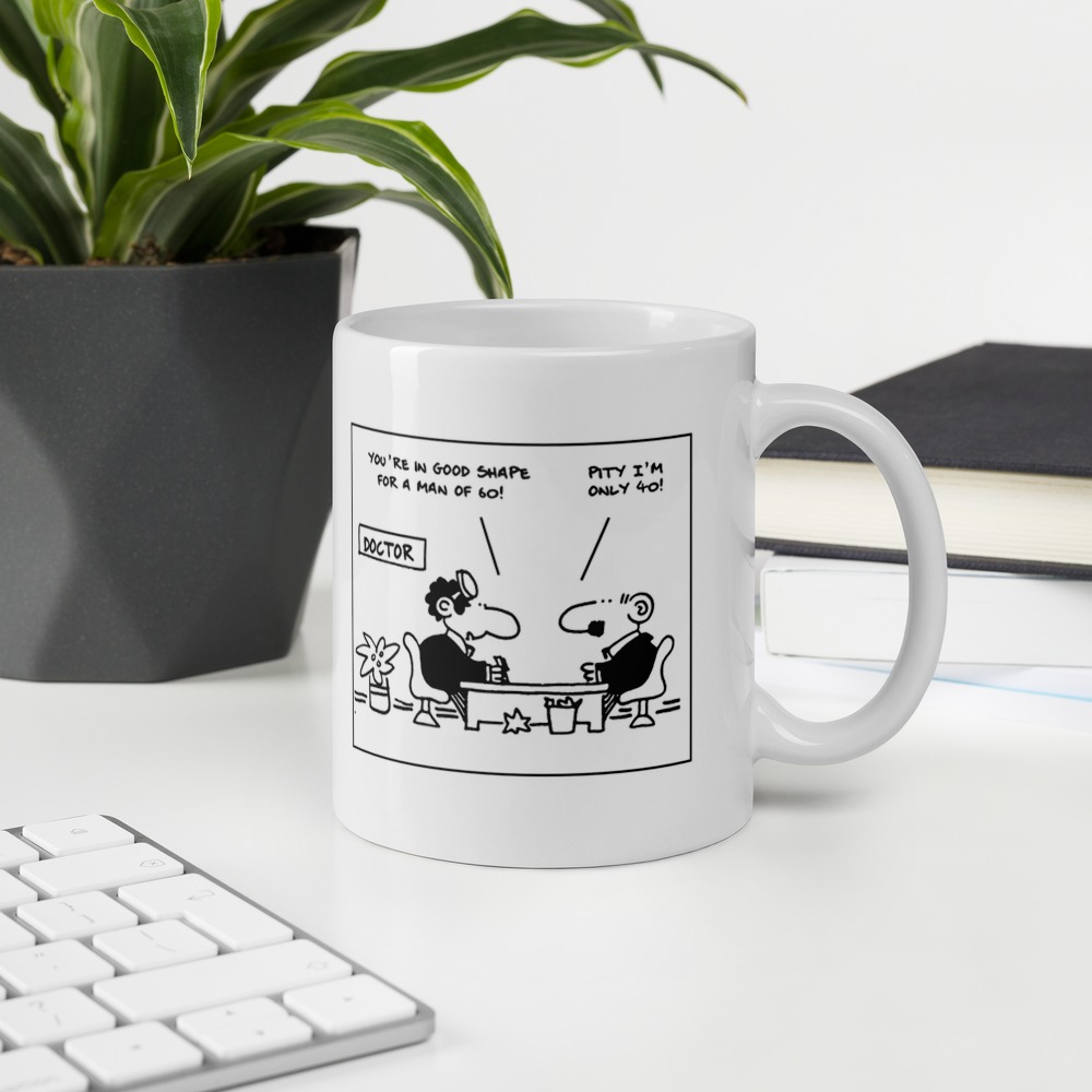 White Glossy Mug
