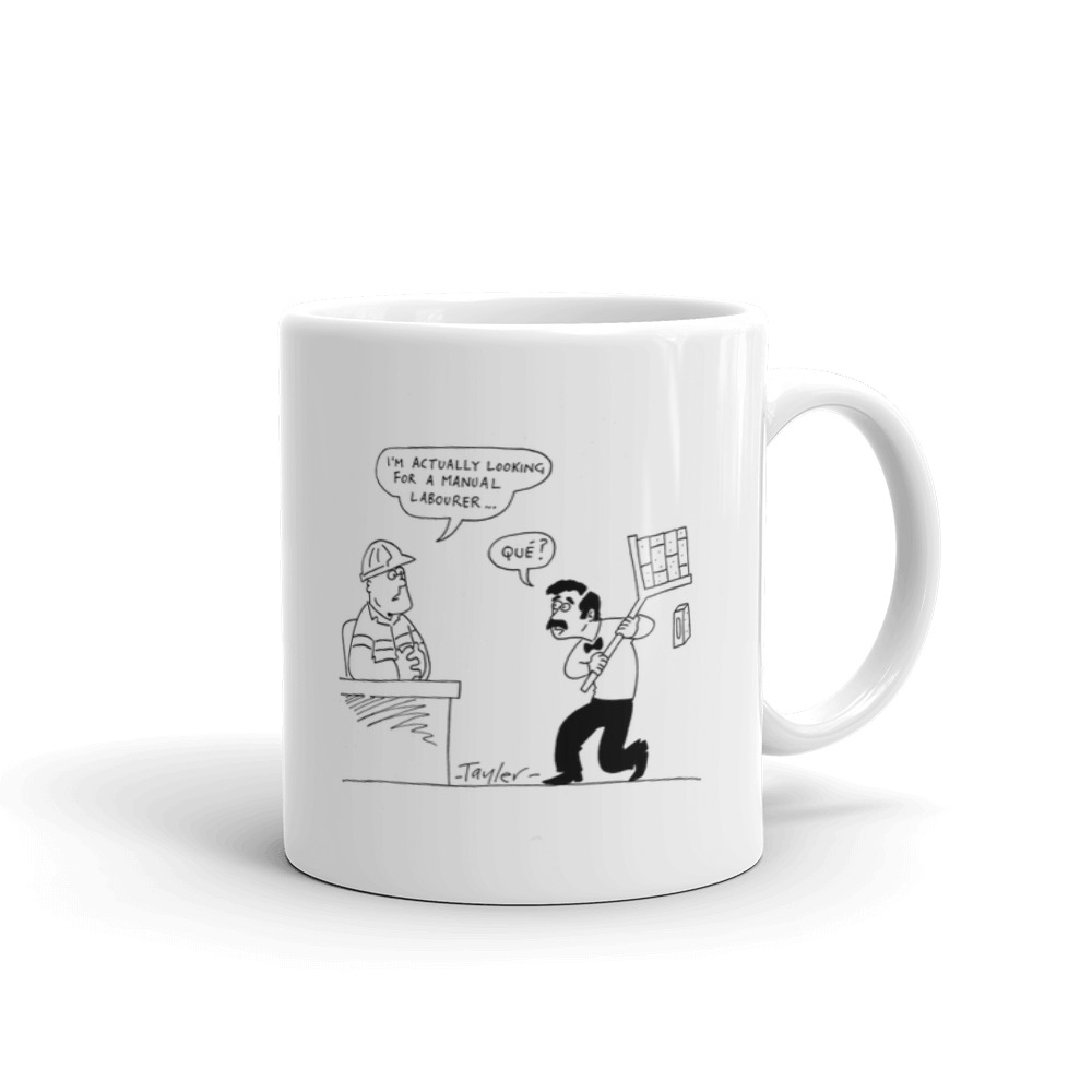 White Glossy Mug