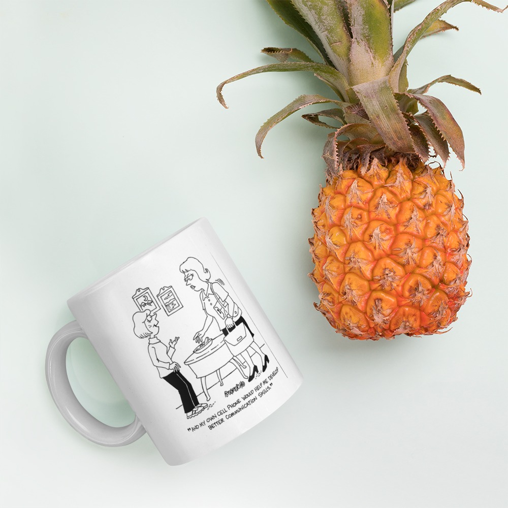 White Glossy Mug