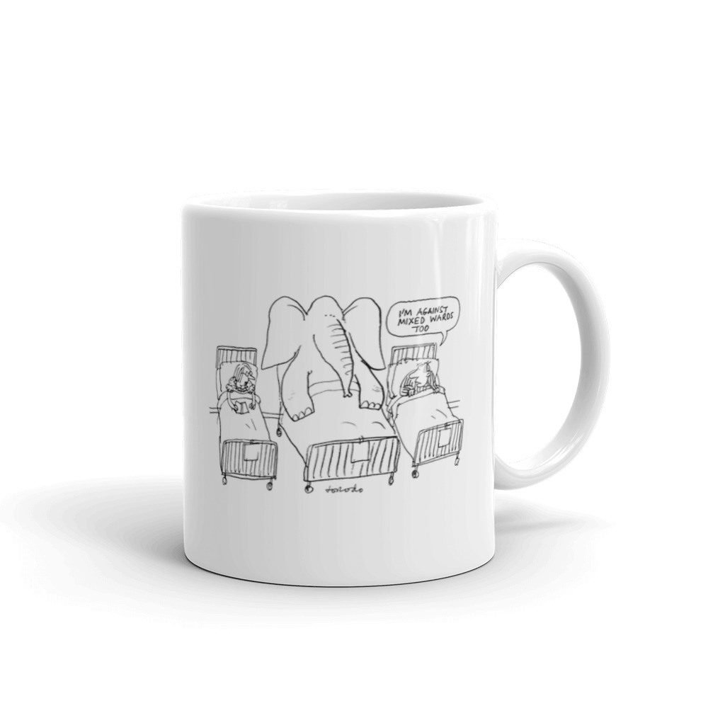 White Glossy Mug