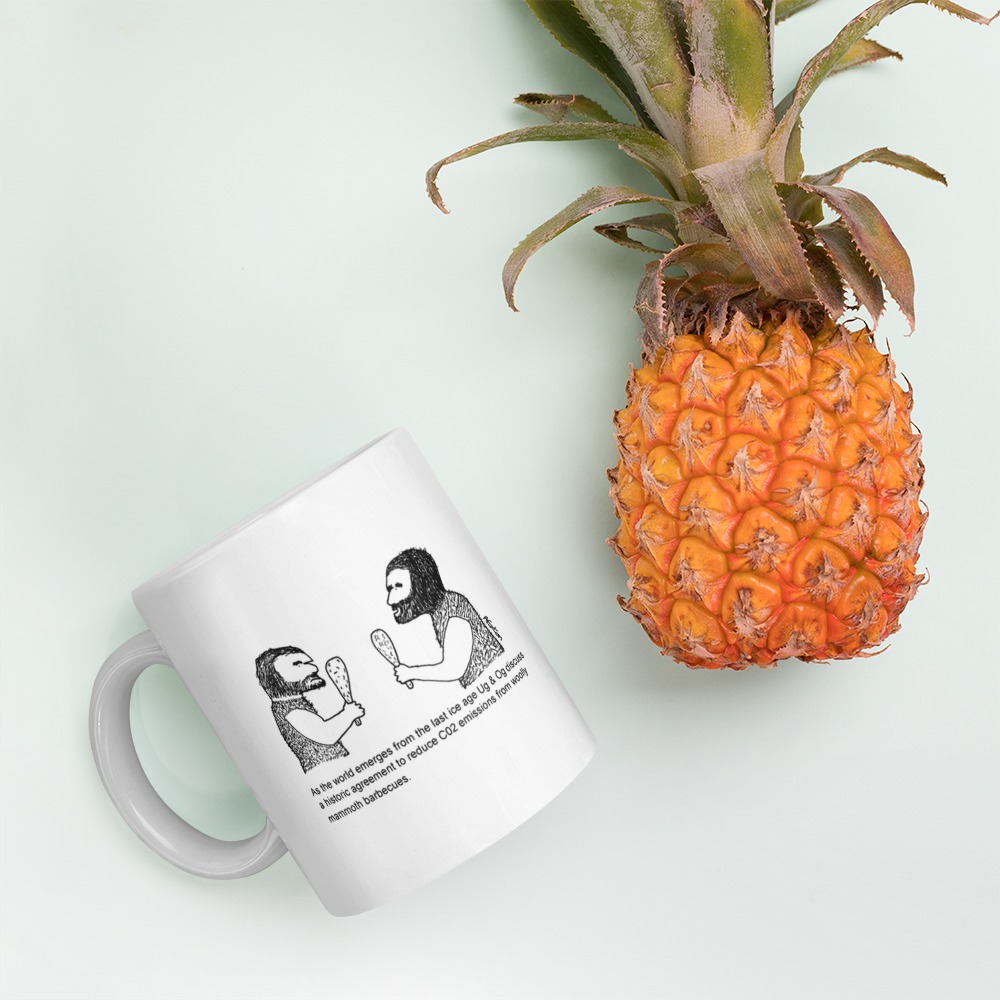 White Glossy Mug