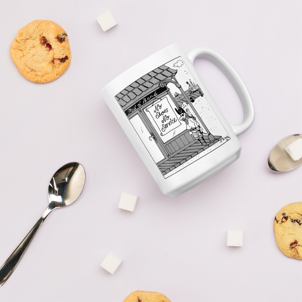 White Glossy Mug