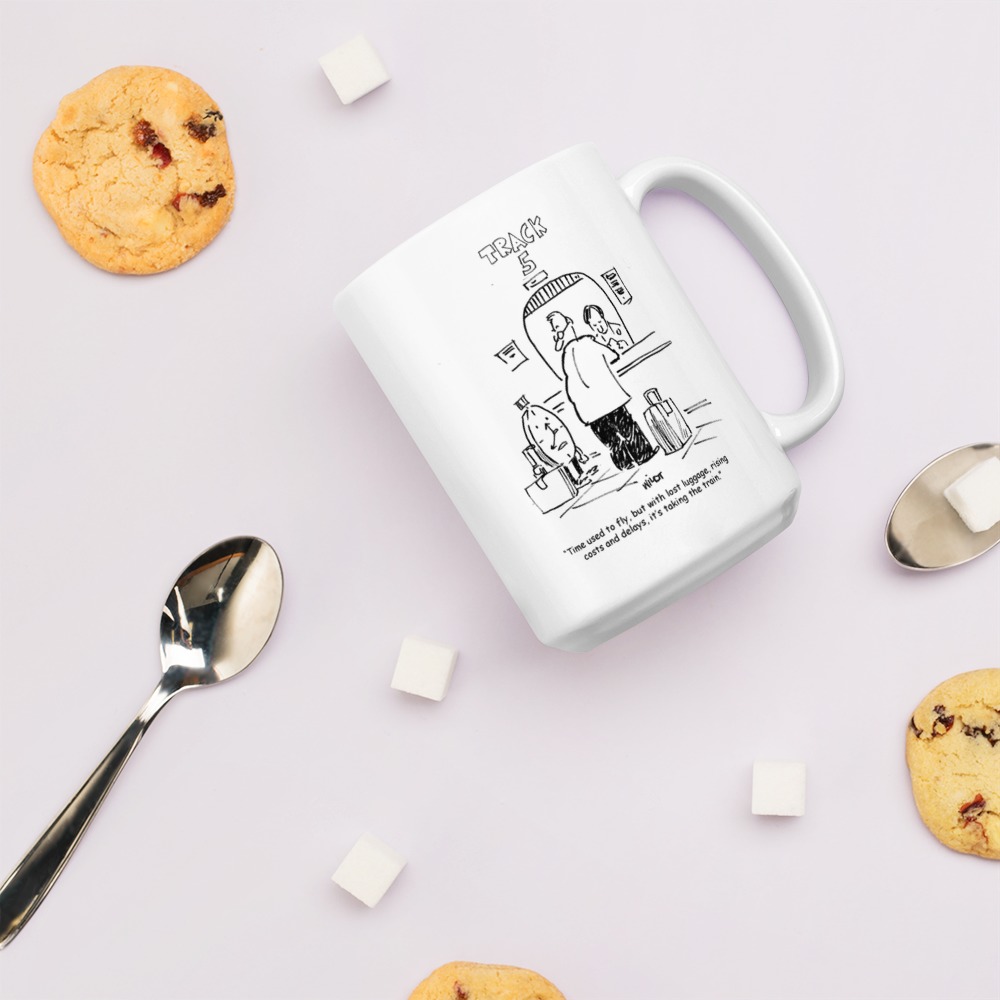 White Glossy Mug