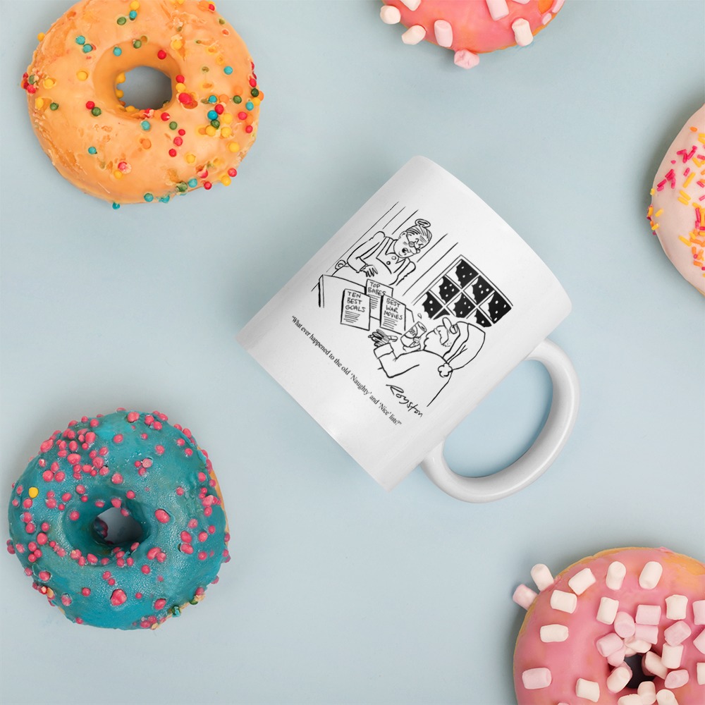 White Glossy Mug