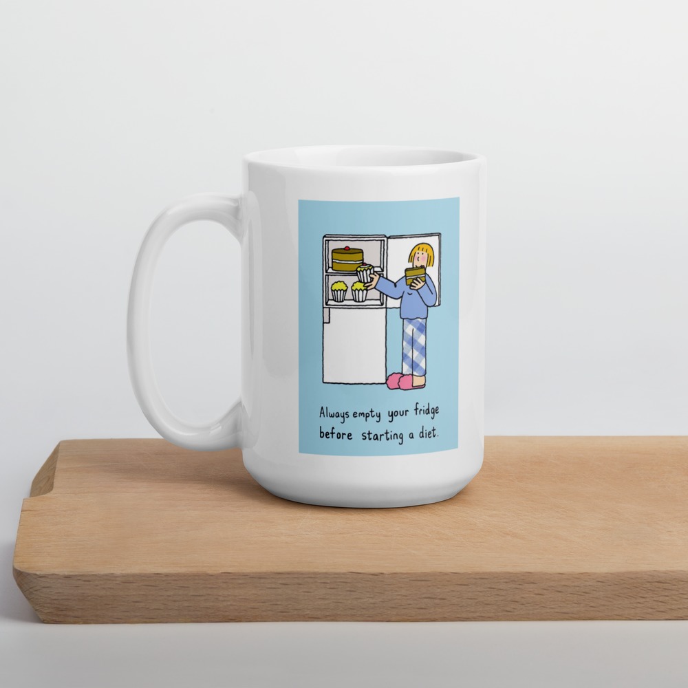 White Glossy Mug