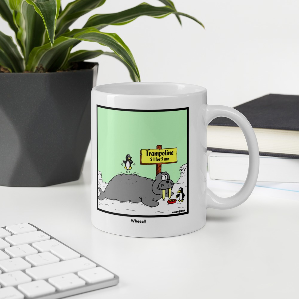 White Glossy Mug